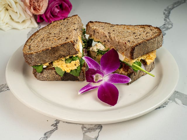 Hummus Sandwich.