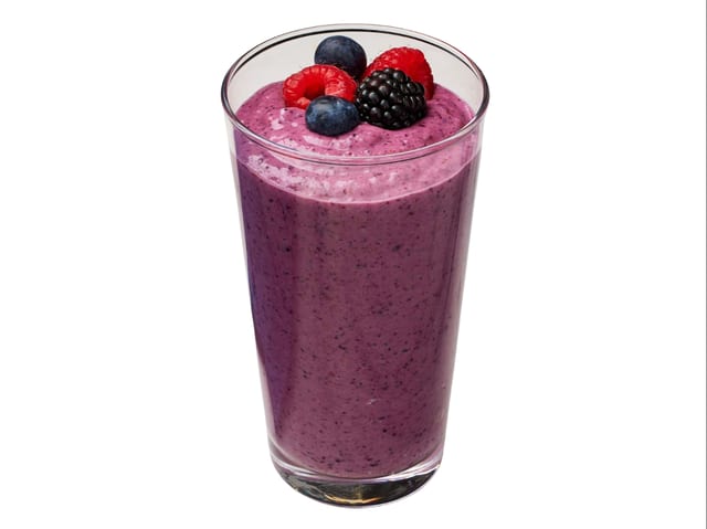Mixed Berry Protein Shake.