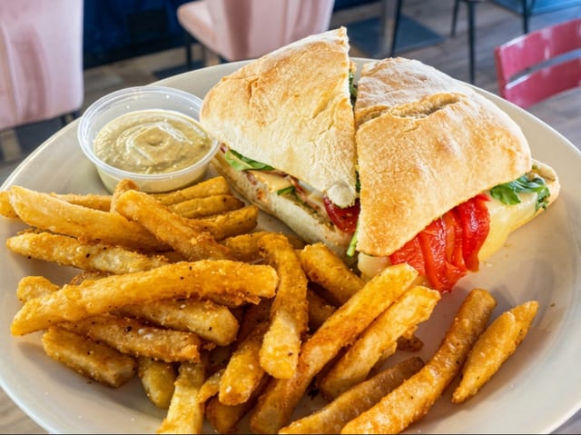 Passaic Ave Turkey Pesto Press