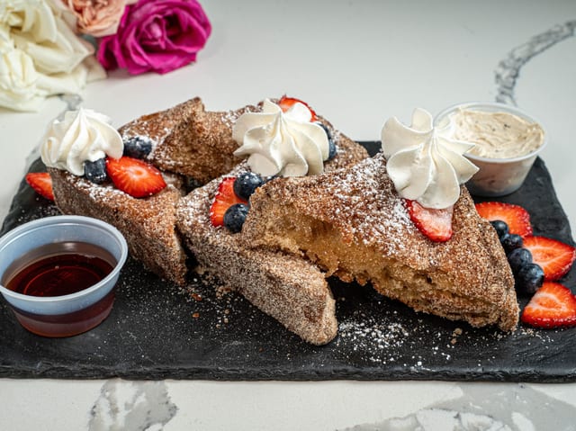 Deep Fried Cinnamon Toast.