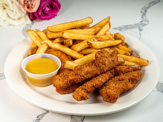 Chicken Fingers & Fries.