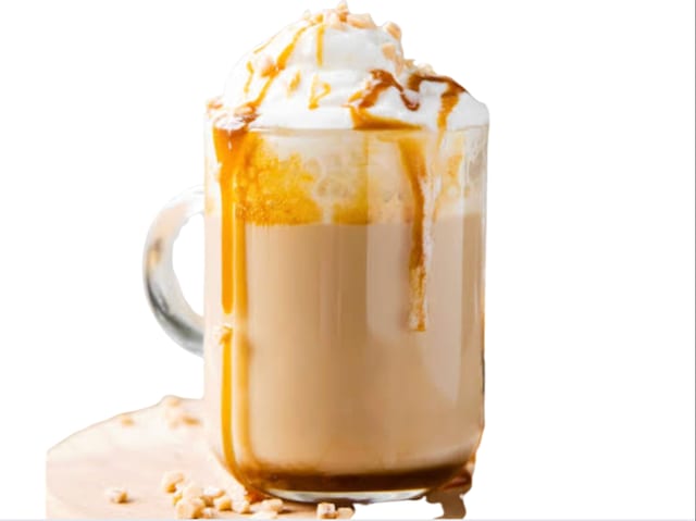 Caramel Brulee Latte.