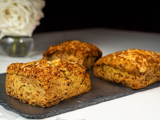 Cheddar Scallion Scone